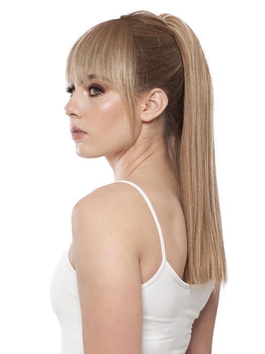 PONY SWING H by WIG PRO in SWEDISH-ALMOND | Honey Blonde Blended with Medium Blonde