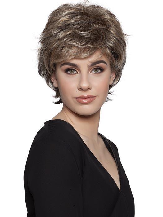 FELICITY by WIG PRO in SUMMER-FEVER Medium Golden Blonde with Dark Brown roots