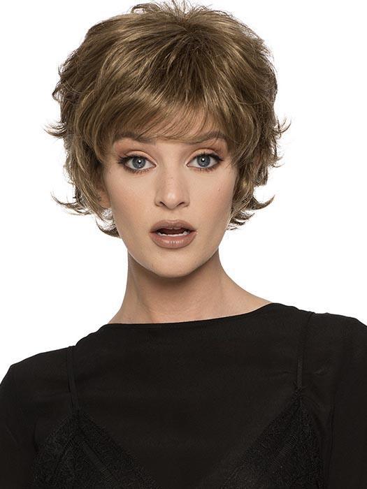 CONNIE by WIG PRO in 10/16 Medium Golden Brown Blended with Dark Ash Blonde