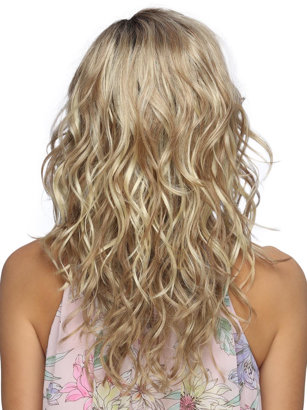 RH1488RT8 | Dark Blonde w/Light Copper Blonde Highlights & Golden Brown Roots