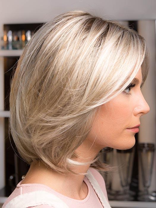CAMERON LARGE by Jon Renau in FS17/101S18 PALM SPRINGS BLONDE | Light Ash Blonde with Pure White Natural Violet Bold Highlights, Shaded with Dark Natural Ash Blonde