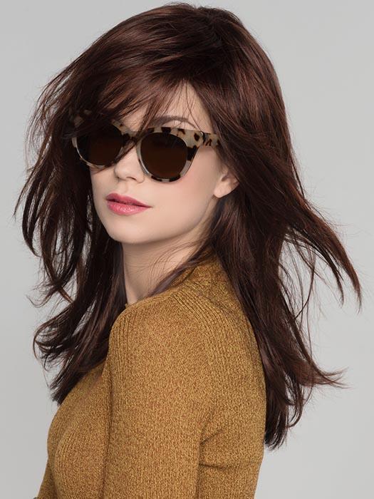 VOGUE by ELLEN WILLE in DARK AUBURN MIX | Dark Auburn, Bright Copper Red, and Dark Brown Blend (Discontinued Color)