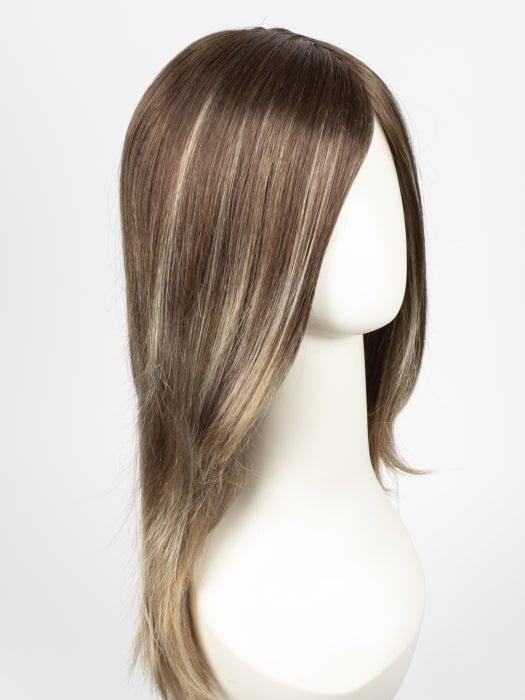 S8-18/26RO FAWN | Cascading Ombre Shade | Rich Dark Brown Roots blend with Honey and Platinum Blonde Hues at the Tips