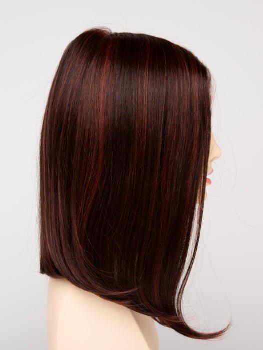 DARK RED | Auburn with Brighter Red highlights