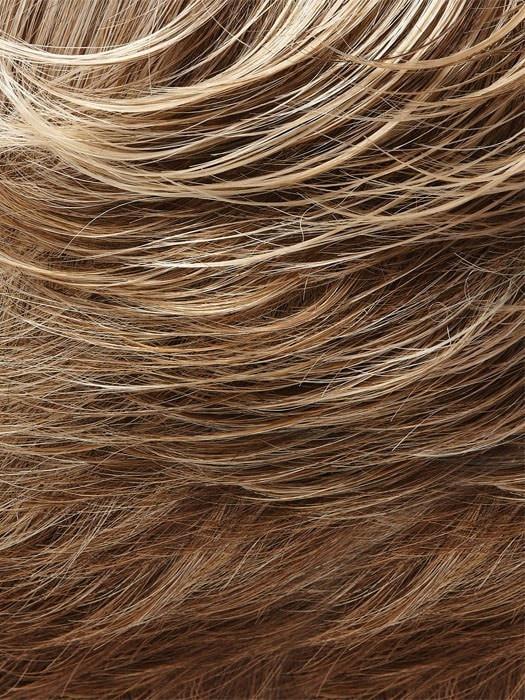 10/22TT  | Light Brown and Light Natural Blonde Blend with Light Brown Nape