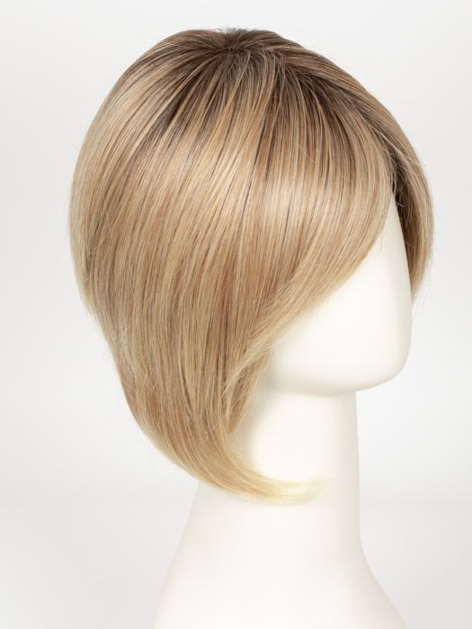 27T613S8  | Medium Natural Red-Gold Blonde and Pale Natural Gold Blonde Blend and Tipped, Shaded with Medium Brown