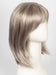 101F48T  | Pearl White Front, Light Natural Gold Brown with 75% Grey with Pearl White Tips, Light Gold Brown Nape