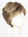 Color Tobacco-Rooted = Medium Brown base with Light Golden Blonde highlights and Light Auburn lowlights and Dark Roots