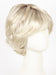 LIGHT-CHAMPAGNE-ROOTED | Platinum Blonde, Light Golden Blonde, Light Ash Blonde blend and Dark Roots