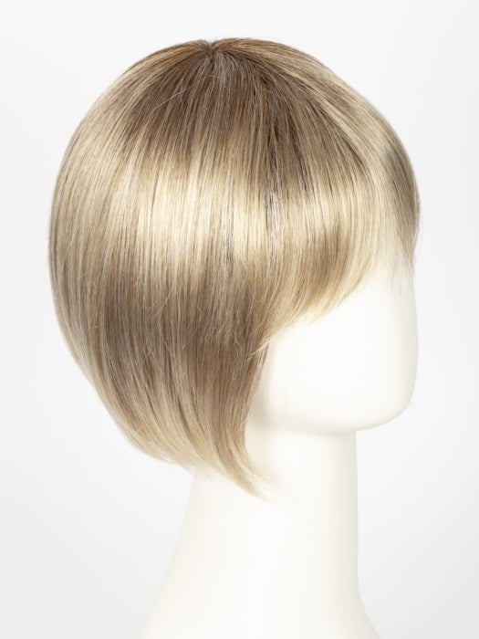 SANDY BLONDE ROOTED | Medium Honey Blonde, Light Ash Blonde, and Lightest Reddish Brown blend with Dark Roots