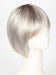 Silver Blonde Rooted  Medium Honey Blonde, Light Ash Blonde, and Lightest Reddish Brown blend with Dark Roots