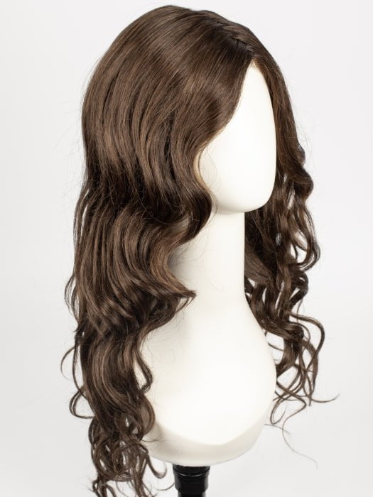 SS9/30 COCOA | Warm Medium Brown Evenly Blended with Medium Auburn with Dark Roots