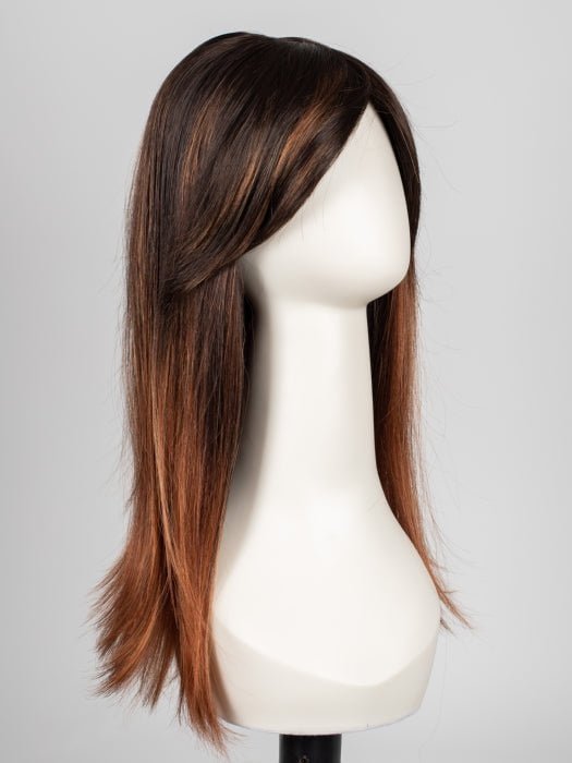 S4-28/32RO SUNRISE | Cascading Ombre Shade | Dark Roots Melt Naturally and blend into Radiant, Fiery Red Ends