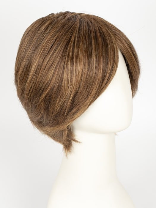 R829S+ GLAZED HAZELNUT | Rich Medium Brown with Ginger Highlights on Top