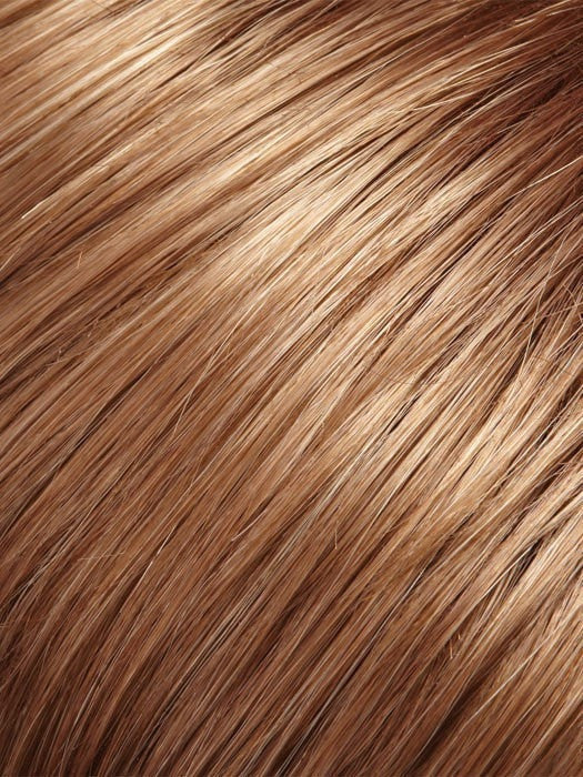 Color 12/30BT = Rootbeer Float: Golden Brown & Med. Brown Red Blend w/ Med. Brown Red Tips