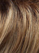 12FS8 | Medium Natural Gold Blonde, Light Gold Blonde, Pale Natural Blonde Blend, Shaded with Dark Brown