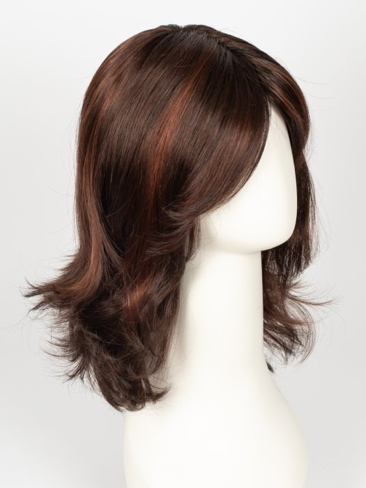 AUBURN ROOTED | Dark Auburn, Bright Copper Red, and Warm Medium Brown Blend with Dark Roots