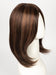 FS4/33/30A MIDNIGHT COCOA | Dark Brown, Medium Red, Medium Natural Red Blonde/Brown Blend with Medium Natural Red Blonde/Brown Blend Bold Highlights