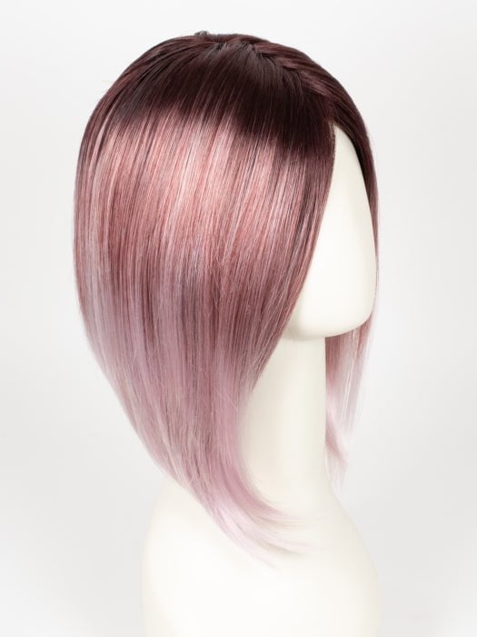 MELTED PLUM | Dark purple roots melt into lighter blended purple