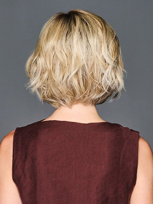 GF19-23SS BISCUIT | Light Ash Blonde Evenly Blended with Cool Platinum Blonde with Dark Roots