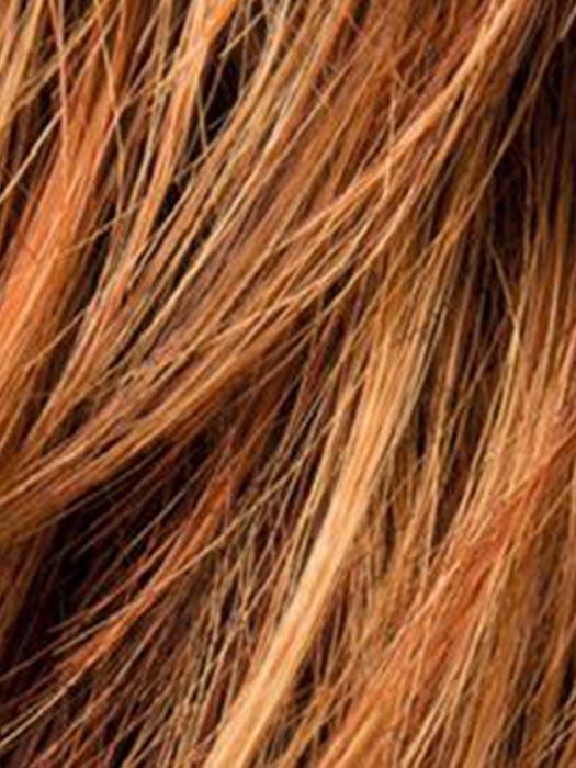 SAFRANRED ROOTED | Dark Copper Red, Copper Red, and Light Copper Red Blend with Dark Auburn Roots