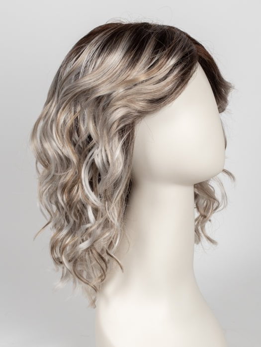 VANILLA-MACCHIATO | Light Chestnut Brown Base with Light Brown, Golden Blonde, and Icy Blonde Highlights