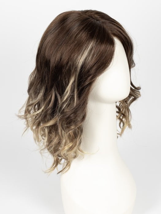 ICED-MOCHA | Light Chestnut Brown Base with Light Brown, Ash Blonde, and Golden Blonde Highlights