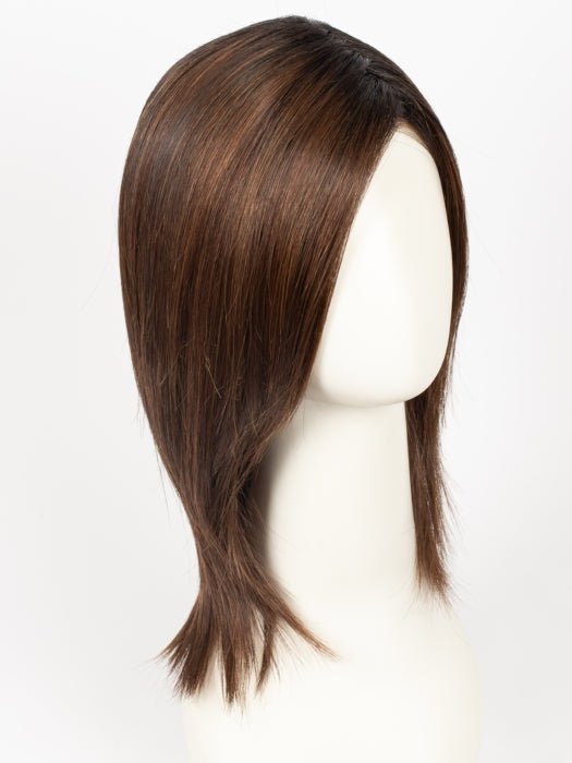 COLA WITH CHERRY | Medium Dark Brown/Medium and Dark Auburn Highlights and Dark Brown Roots