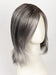 SALT-PEPPER-ROOTED 44.51.39 | Light Natural Brown with 75% Gray, Medium Brown with 70% Gray and Pure White Blend
