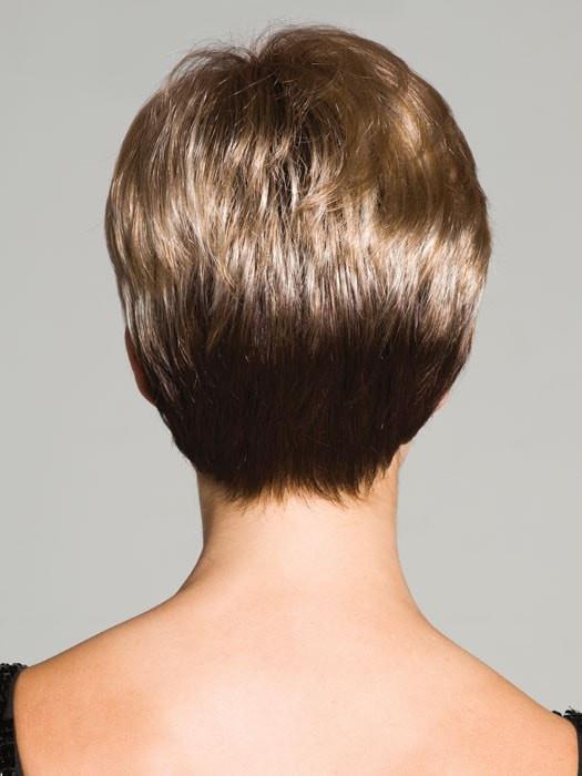 CREAMY-TOFFEE-R | Rooted Dark with Light Platinum Blonde and Light Honey Blonde evenly blended