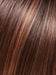 FS6/30/27 TOFFEE TRUFFLE | Brown, Medium Red-Gold, Medium Red-Gold Blonde Blend with Medium Gold Blonde Bold Highlights