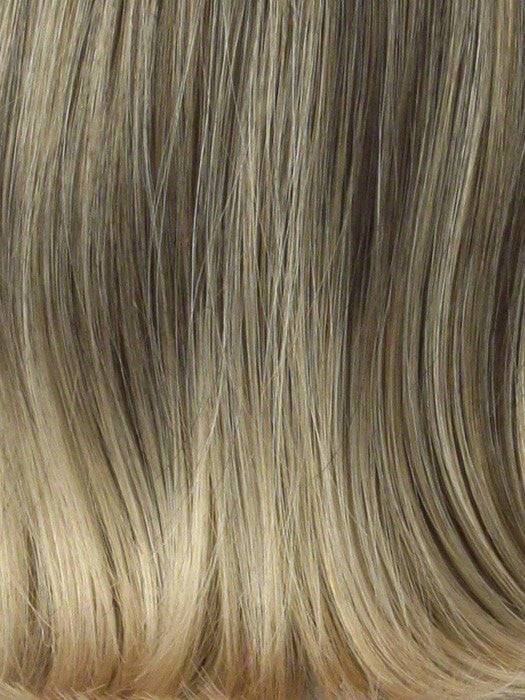 Color 24H18 = LIGHT ASH BROWN/GOLD BLONDE HIGHLIGHTS