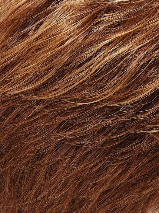 Color 27MBTT = Red: Dk Strawberry Blonde w/ Strawberry Blonde Nape