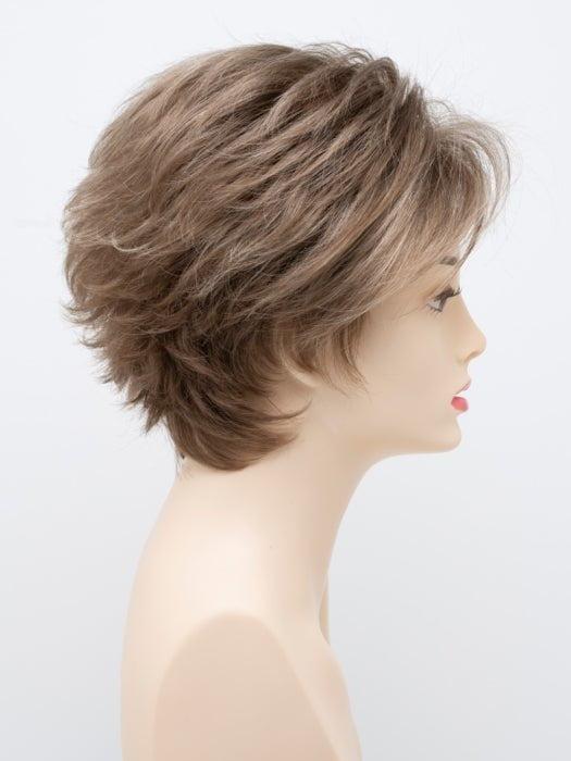 ALMOND-BREEZE | Light Brown blended with Ash Blonde