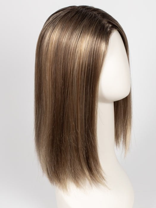 RH12/26RT4 | Light Brown w/Fine Golden Blonde Highlights And Dark Roots