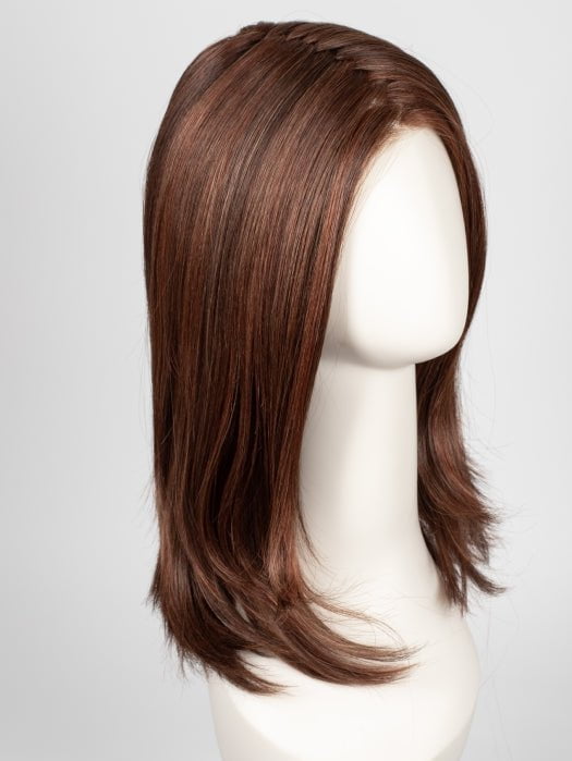 RL32/31 CINNABAR | Medium Dark Auburn Evenly Blended with Medium Light Auburn