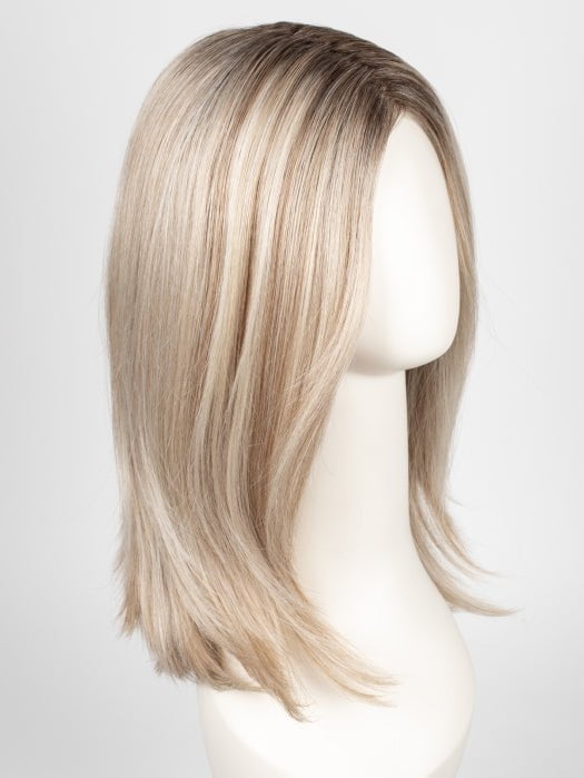 RL19/23SS SHADED BISCUIT | Light Ash Blonde Evenly Blended with Cool Platinum Blonde with Dark Roots