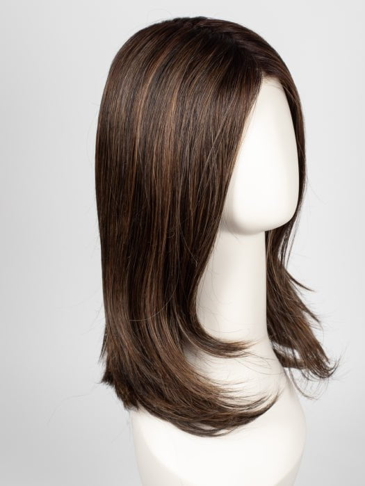 RL8/29SS SHADED HAZELNUT | Warm Medium Brown Evenly Blended with Ginger Blonde with Dark Roots