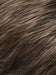 39F38 | Lt Natural Ash Brown w/ 75% Grey Front, graduating to Med Brown w/ 35% Grey Nape