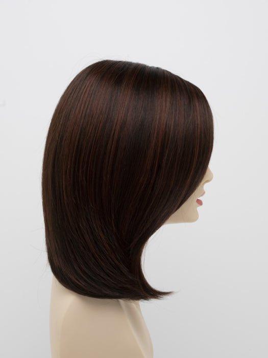 CHOCOLATE CHERRY | Dark Brown roots with overall Medium Brown base with Deep Red highlights