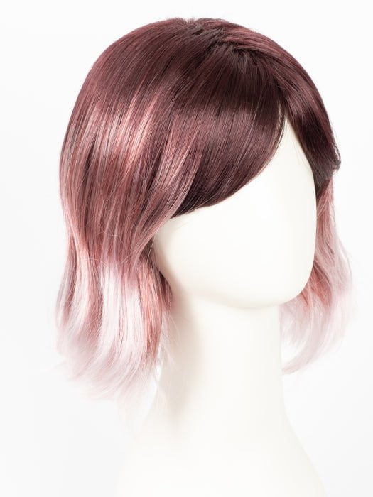 MELTED PLUM | Dark purple roots melt into lighter blended purple