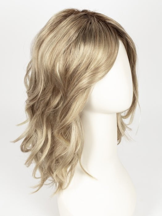 RH1488RT8 | Dark Blonde with Lightest Blonde Highlights and Golden Brown Roots