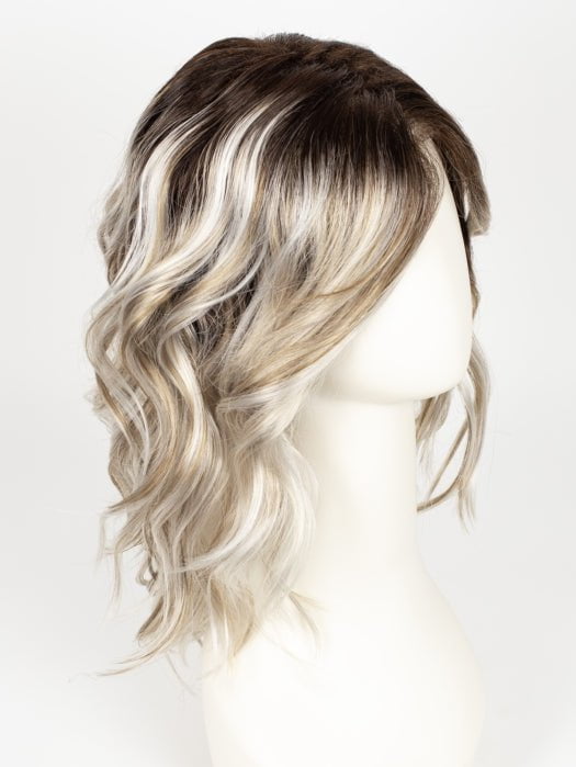 VANILLA-MACCHIATO | Light Chestnut Brown Base with Light Brown, Golden Blonde, and Icy Blonde Highlights