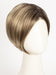 RMH12/26RT4 | Light Brown with chunky Golden Blonde highlights and Dark Brown roots