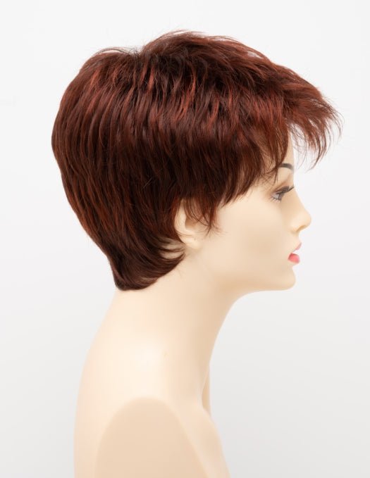 DARK RED | Auburn with Brighter Red highlights