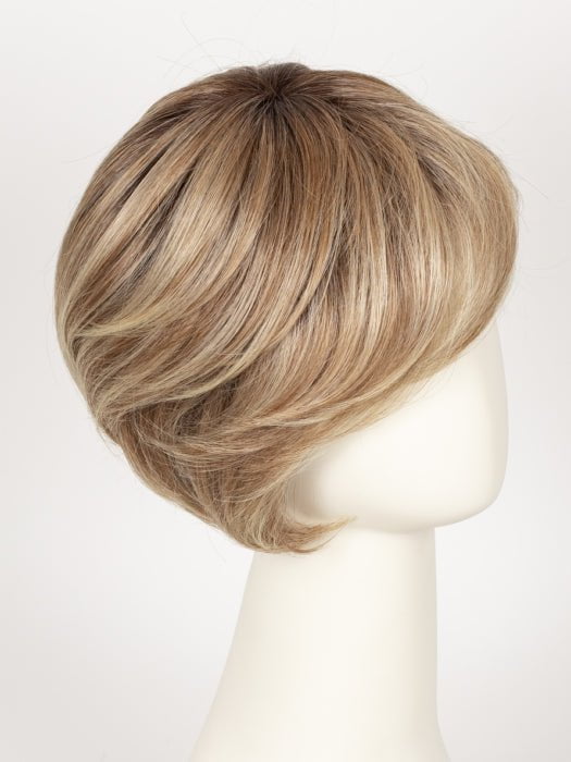 RL14/22SS SHADED WHEAT | Dark Blonde Evenly Blended with Platinum Blonde with Dark Roots