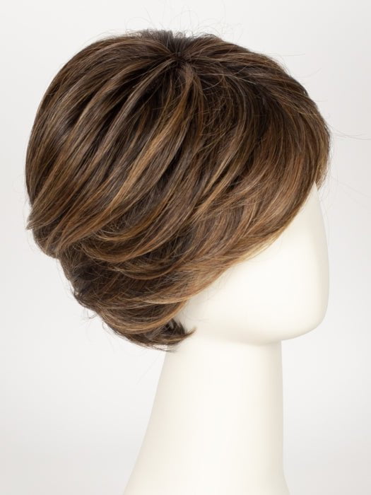 RL8/29SS SHADED HAZELNUT | Warm Medium Brown Evenly Blended with Ginger Blonde with Dark Roots