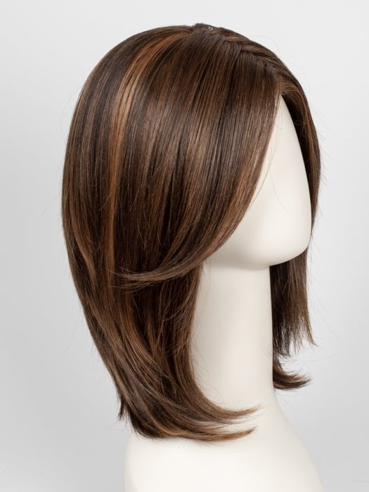 RL5/27 GINGER BROWN | Warm Medium Brown Evenly Blended with Medium Golden Blonde