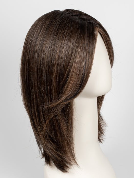 RL8/29SS SHADED HAZELNUT | Warm Medium Brown Evenly Blended with Ginger Blonde with Dark Roots