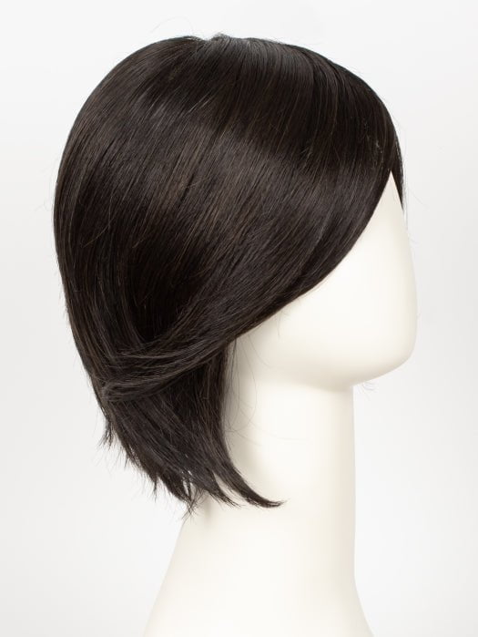 RL2/4 OFF BLACK | Black Evenly Blended with Dark Brown Highlights